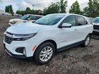 2023 Chevrolet Equinox Lt White vin: 3GNAXUEG7PL103787