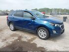 2020 Chevrolet Equinox Awd Lt 1.5l Turbo Blue vin: 3GNAXUEVXLL166746