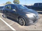 2016 Chevrolet Trax 1ls Gray vin: 3GNCJKSBXGL154546