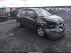 2016 Chevrolet Trax Ls Gray vin: 3GNCJKSBXGL237023