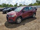 2017 Chevrolet Trax Ls Red vin: 3GNCJNSB0HL273757
