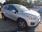2016 Chevrolet Trax Ls Silver vin: 3GNCJNSB7GL274497