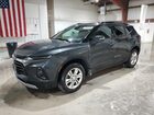 2019 Chevrolet Blazer 1lt Gray vin: 3GNKBBRA2KS649053