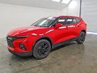 2021 Chevrolet Blazer 1lt Red vin: 3GNKBBRA9MS583202