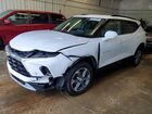 2023 Chevrolet Blazer 2lt White vin: 3GNKBCR42PS223791