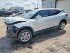 2021 Chevrolet Blazer 2lt Silver vin: 3GNKBCR47MS561151