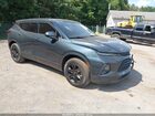 2019 Chevrolet Blazer   Gray vin: 3GNKBCRS3KS569677