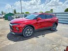 2024 Chevrolet Blazer 3lt Red vin: 3GNKBDR45RS225690