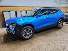 2024 Chevrolet Blazer 2lt Blue vin: 3GNKBHR40RS197045