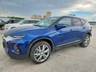 2022 Chevrolet Blazer Premier Blue vin: 3GNKBLR46NS208191