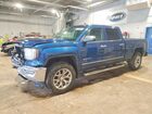 2017 Gmc Sierra K1500 Slt Blue vin: 3GTU2NEC8HG320086