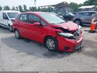 2017 Honda Fit Lx Red vin: 3HGGK5H54HM712222
