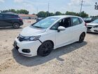 2019 Honda Fit Sport White vin: 3HGGK5H60KM726411