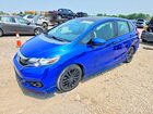 2018 Honda Fit Sport Blue vin: 3HGGK5H68JM716692