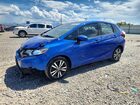 2017 Honda Fit Ex Blue vin: 3HGGK5H73HM712617