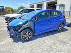 2020 Honda Fit Ex Blue vin: 3HGGK5H89LM700408