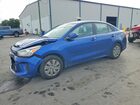 2020 Kia Rio S Blue vin: 3KPA24ADXLE309512