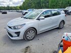 2021 Kia Rio Lx Silver vin: 3KPA24ADXME378136