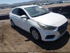 2019 Hyundai Accent Se White vin: 3KPC24A36KE061533