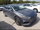 2019 Hyundai Accent Se Gray vin: 3KPC24A39KE051045