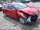 2022 Hyundai Accent Se Красный vin: 3KPC24A68NE166704