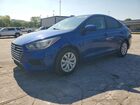 2020 Hyundai Accent Se Blue vin: 3KPC24A6XLE110387