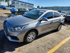 2022 Hyundai Accent Se Gray vin: 3KPC24A6XNE167790