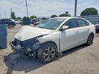 2021 Kia Forte Lxs White vin: 3KPF24AD0ME290900
