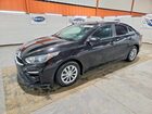 2021 Kia Forte Fe Черный vin: 3KPF24AD1ME266055