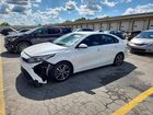 2023 Kia Forte Lxs White vin: 3KPF24AD5PE506602
