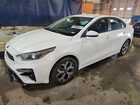2021 Kia Forte Lxs White vin: 3KPF24ADXME368339