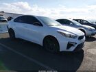 2021 Kia Forte Gt-line White vin: 3KPF34AD6ME330412
