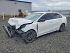 2021 Kia Forte Gt White vin: 3KPF44AC7ME376867