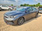 2022 Kia Forte Gt Line Gray vin: 3KPF54AD8NE472594