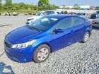 2017 Kia Forte Lx Blue vin: 3KPFK4A70HE139927
