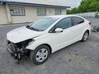 2017 Kia Forte Lx White vin: 3KPFK4A72HE054541