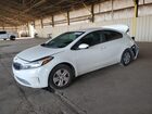 2017 Kia Forte Lx Белый vin: 3KPFK4A73HE103262
