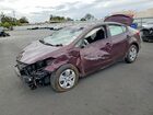 2018 Kia Forte Lx Maroon vin: 3KPFK4A77JE211907