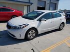 2018 Kia Forte Lx White vin: 3KPFK4A78JE196236