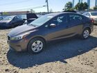 2017 Kia Forte Lx Gray vin: 3KPFK4A7XHE081700