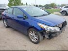 2017 Kia Forte S Blue vin: 3KPFL4A70HE159253