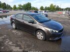 2017 Kia Forte Lx Gray vin: 3KPFL4A74HE012921
