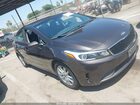 2017 Kia Forte Lx Gray vin: 3KPFL4A75HE009008