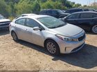2017 Kia Forte Lx Silver vin: 3KPFL4A77HE021970