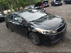 2017 Kia Forte Lx Black vin: 3KPFL4A7XHE052548