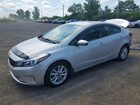 2017 Kia Forte Ex Серебряный vin: 3KPFL4A81HE087147