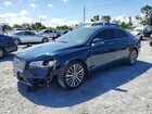 2017 Lincoln Mkz Select Blue vin: 3LN6L5C93HR614573