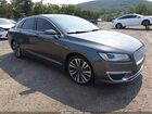 2017 Lincoln Mkz Reserve Gray vin: 3LN6L5F96HR636482