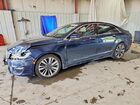 2017 Lincoln Mkz Reserve Blue vin: 3LN6L5FC6HR645937