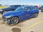 2021 Bmw 330xe Blue vin: 3MW5P9J06M8B89217